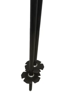 Used Scott TRITON SERIES 2 Ski Poles Black 120 cm / 48 in