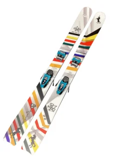 Used SEGO SKI CO. US AK Womens Downhill Ski/Binding White 176 cm