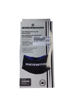 Used Sher-wood Hockey Neck Guard Cut Pro Jr Accessory