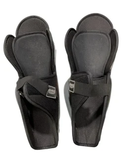 Used Sher-wood SGOFF 5000 Senior Shin Guards Grey 15"