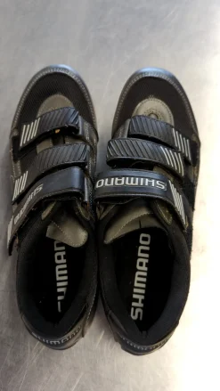 Used Shimano Bike Shoes Adult Black Senior 4.5
