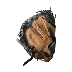 Used SHOELESS JOE PROSELECT CATCHER GLOVE 34 BB/SB Catchers RH Throw Black 34"