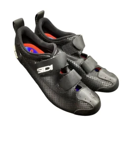 Used SIDI TRI Bike Shoes Black Senior 10.5