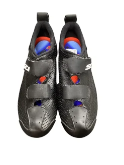 Used SIDI TRI Bike Shoes Black Senior 10.5