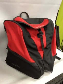 Used Ski Boot Bag Red