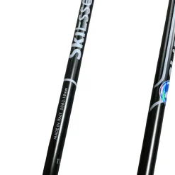Used SKI ESSENTIALS Mens DH Ski Pole Black 115 cm / 46 in