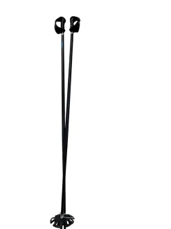 Used Ski Poles Black 130 cm / 52 in