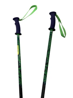 Used SKI POLES Girls DH Ski Pole Green 85 cm / 34 in