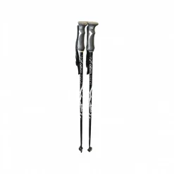 Used SKI POLES Womens DH Ski Pole Black 115 cm / 46 in