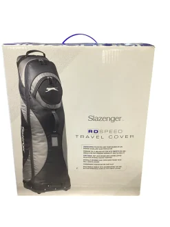 Used Slazenger TRAVEL BAG Travel Bag Black