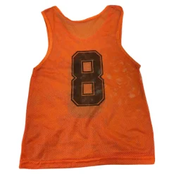 Used Sleeveless Shirt Y Orange Youth