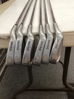 Used Spalding ALLIANCE Mens Package Set RH Grey 6 Piece