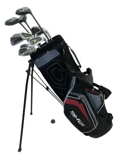 Used Spalding Tour Flite II 13-Piece Mens RH Complete Golf Set