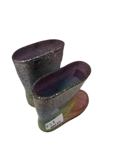 Used SPARKLE IN PINK Rain Boots Youth 13.0