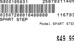 Used SPART STEP Stair Stepper
