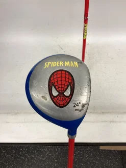 Used SPIDER MAN 4 PIECE SET Jr Club Set RH 4 Piece