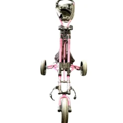 Used SPIN IT GOLF Golf Cart Pink 3 Wheel