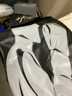 Used SPOXING BAG Boxing Speed Bag Black