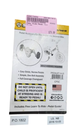 Used Strider Bike Part