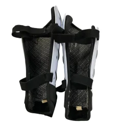 Used STX FH Shin Guards White 12"