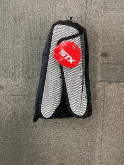 Used STX FH Shin Guards White 13"