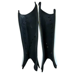 Used STX HINDER FH Shin Guards White 13"