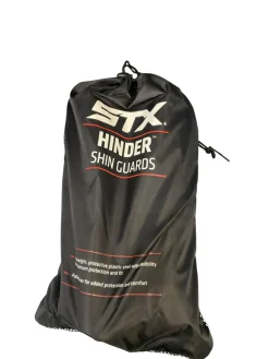 Used STX HINDER FH Shin Guards White 13"