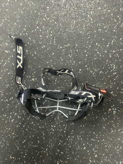 Used STX 2SEE YOUTH FH Facial Protection Black Youth