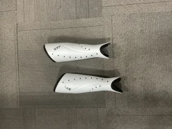 Used STX SHIN GUARDS FH Shin Guards White 14"