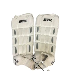 Used STX SHIN GUARDS FH Shin Guards White 10"
