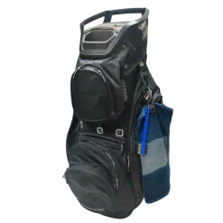 Used Sun Mountain C130 Mens Cart Bag Black