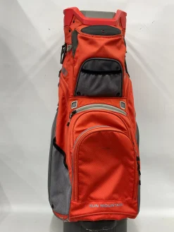Used SUNMOUNTAIN C130 Mens Cart Bag Orange