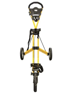 Used Sun Mountain SPEED CART Golf Cart Yellow 3 Wheel