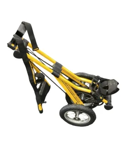 Used Sun Mountain SPEED CART Golf Cart Yellow 3 Wheel