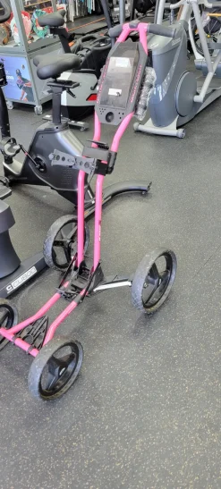 Used Sun Mountain 4 WHEEL SPEED CART PINK Golf Cart 4 Wheel