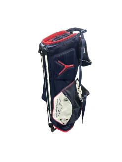 Used Sun Mtn 45 14 WAT STAND BAG Mens Stand Bag Navy Blue