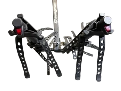 Used Swagman 4-BIKE TRAILER HITCH BIKE RACK Rear Mount Carrier Black