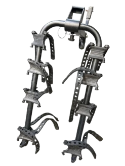Used Swagman 4-BIKE TRAILER HITCH BIKE RACK Rear Mount Carrier Black