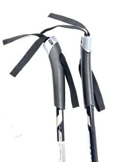 Used Swix NORDIC ALU Womens XC Ski Poles Black 135 cm / 54 in