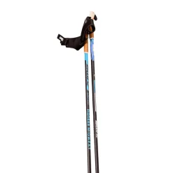 Used Swix QUANTUM SIX Womens XC Ski Poles Black 140 cm / 56 in