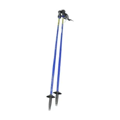 Used Swix SR 7000 SKI POLES Boys DH Ski Pole Royal Blue 95 cm / 38 in
