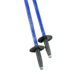 Used Swix SR 7000 SKI POLES Boys DH Ski Pole Royal Blue 95 cm / 38 in