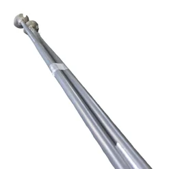 Used Swix TECH LITE 130CM SKI POLES Mens DH Ski Pole Grey 130 cm / 52 in