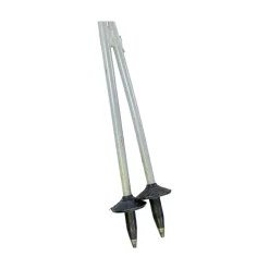 Used Swix TECHLITE JR Boys DH Ski Pole Grey 90 cm / 36 in