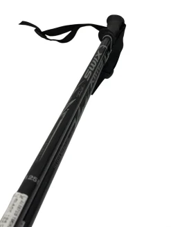 Used Swix TECHLITE Ski Poles Black 125 cm / 50 in