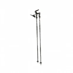 Used Swix TEKLITE Mens DH Ski Pole Black 115 cm / 46 in