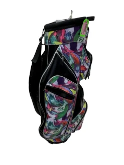 Used Taboo Fashions Lightweight 14-Way Golf Cart Bag - Broken Zipper