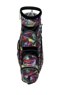 Used Taboo Fashions Lightweight 14-Way Golf Cart Bag - Broken Zipper
