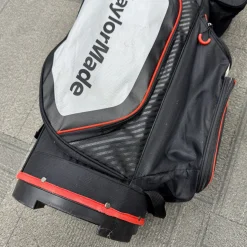 Used Taylormade PRO Men's Cart Bag White/Black/Red