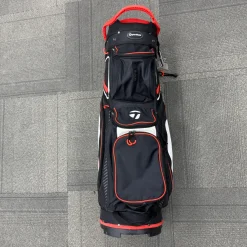 Used Taylormade PRO Men's Cart Bag White/Black/Red